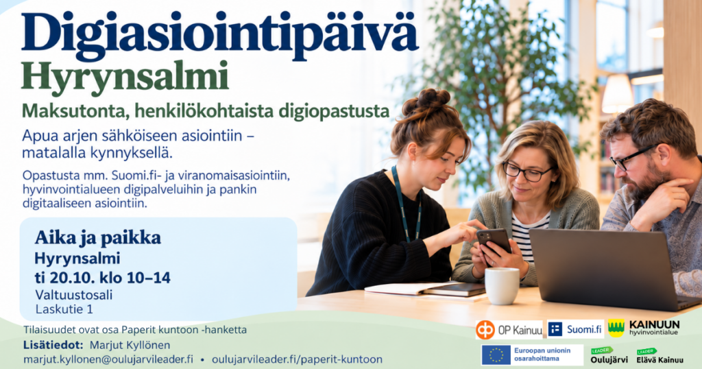 Mainos digiasiointipäivästä
