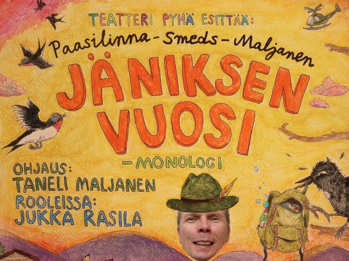 Jäniksen vuosi -monologin mainos.